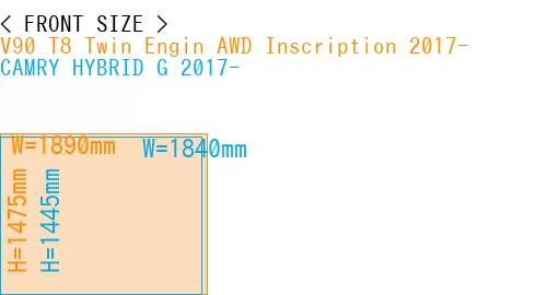 #V90 T8 Twin Engin AWD Inscription 2017- + CAMRY HYBRID G 2017-